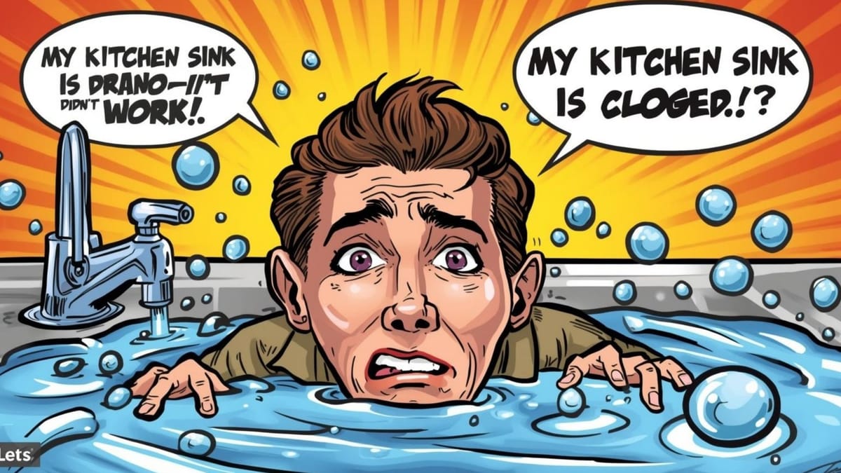 My Kitchen Sink Is Clogged and Drano Didn’t Work