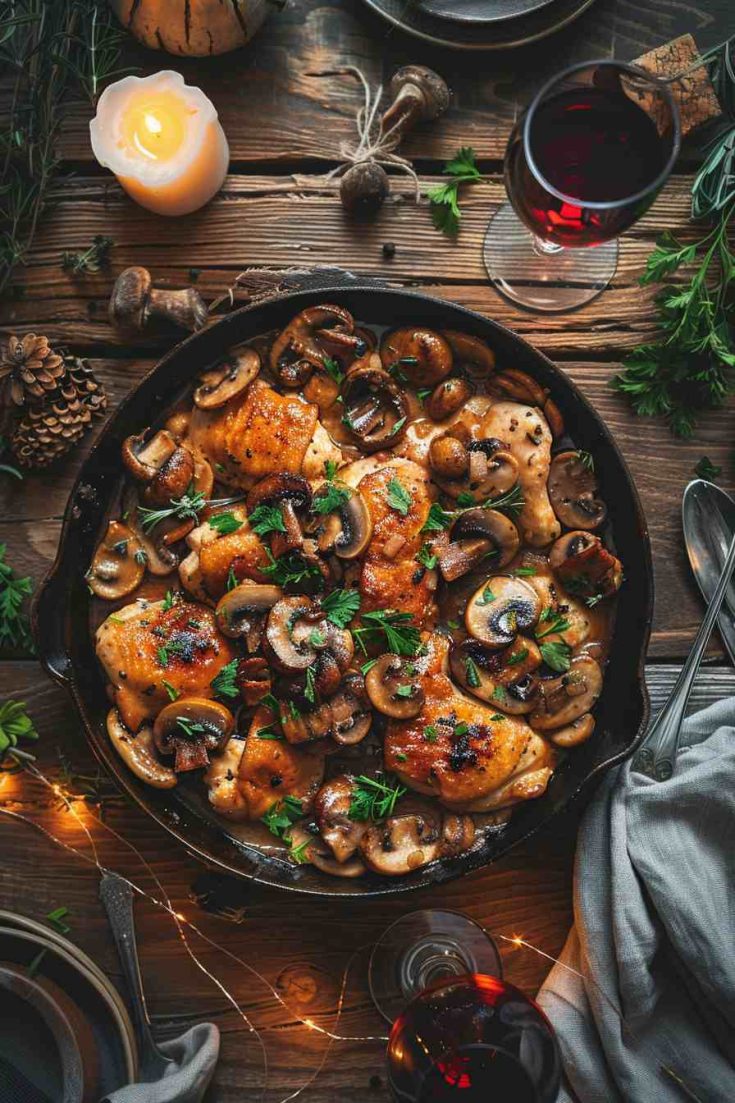 Chicken Marsala with Mushrooms