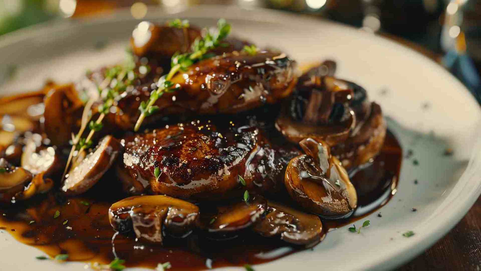 Chicken Marsala with Mushrooms