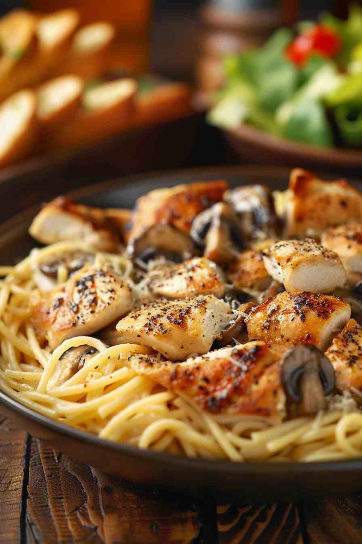 Chicken and Mushroom Pasta