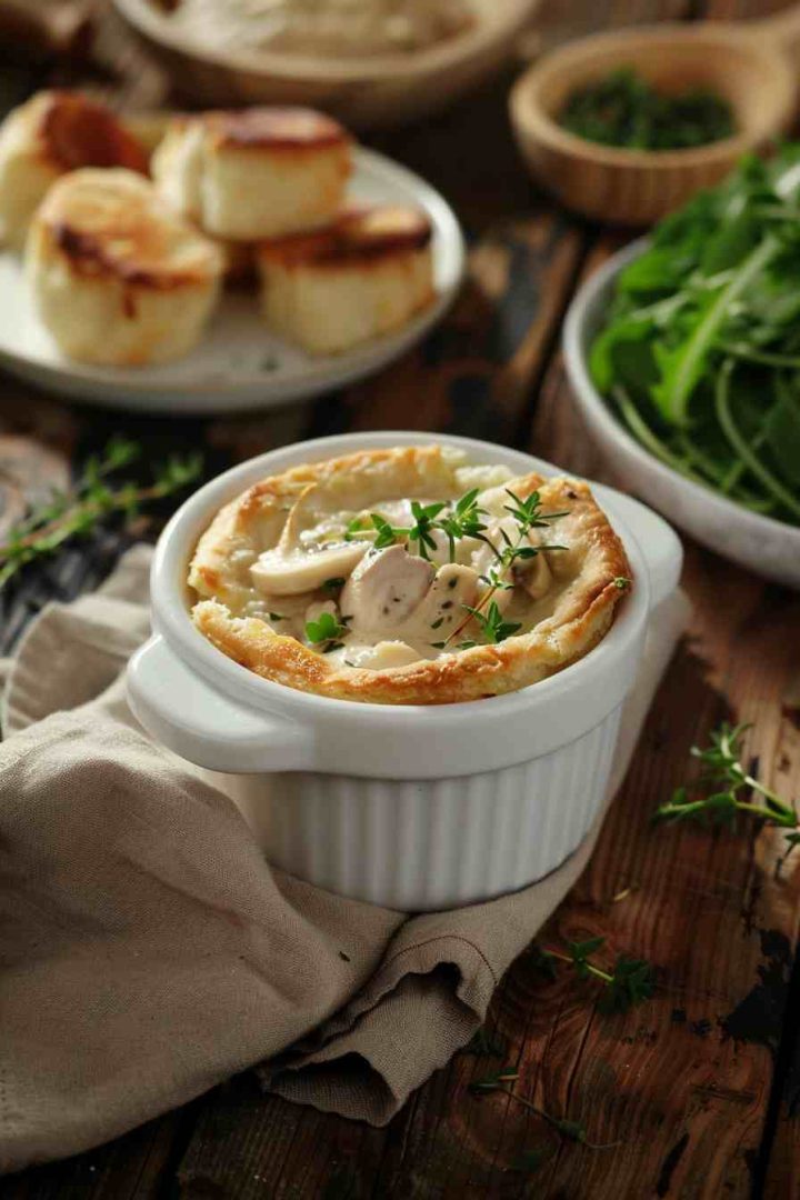 Chicken And Mushroom Pie