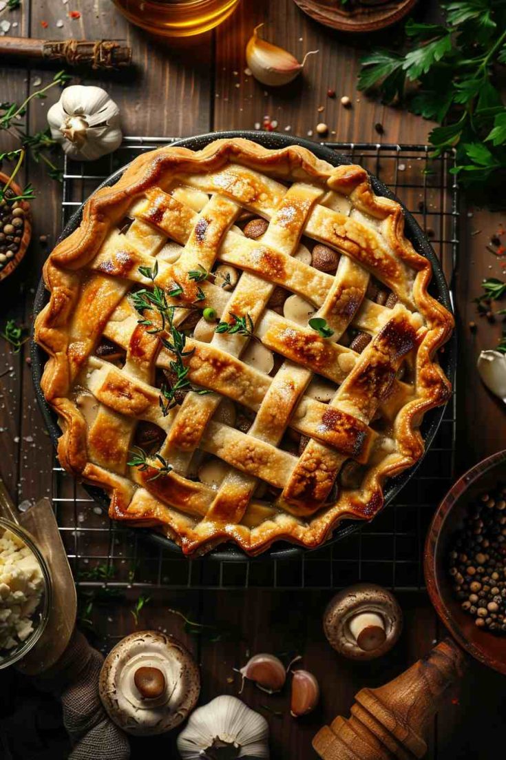 Chicken and Mushroom Pie