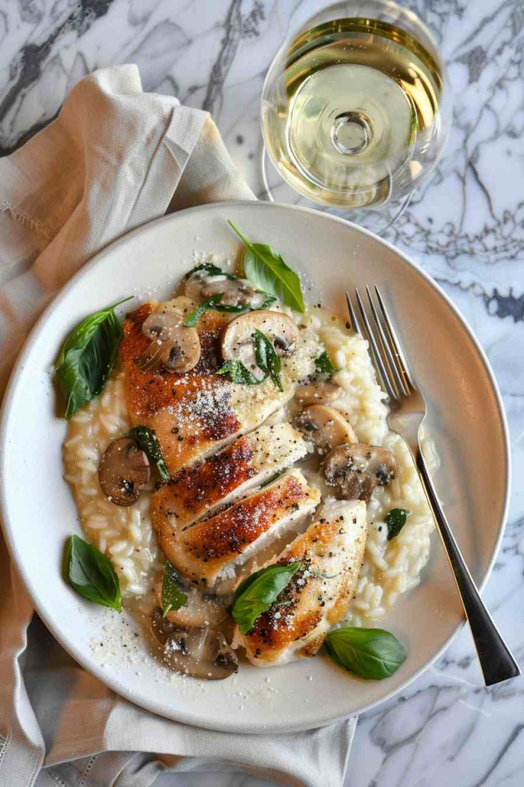 Chicken and Mushroom Risotto