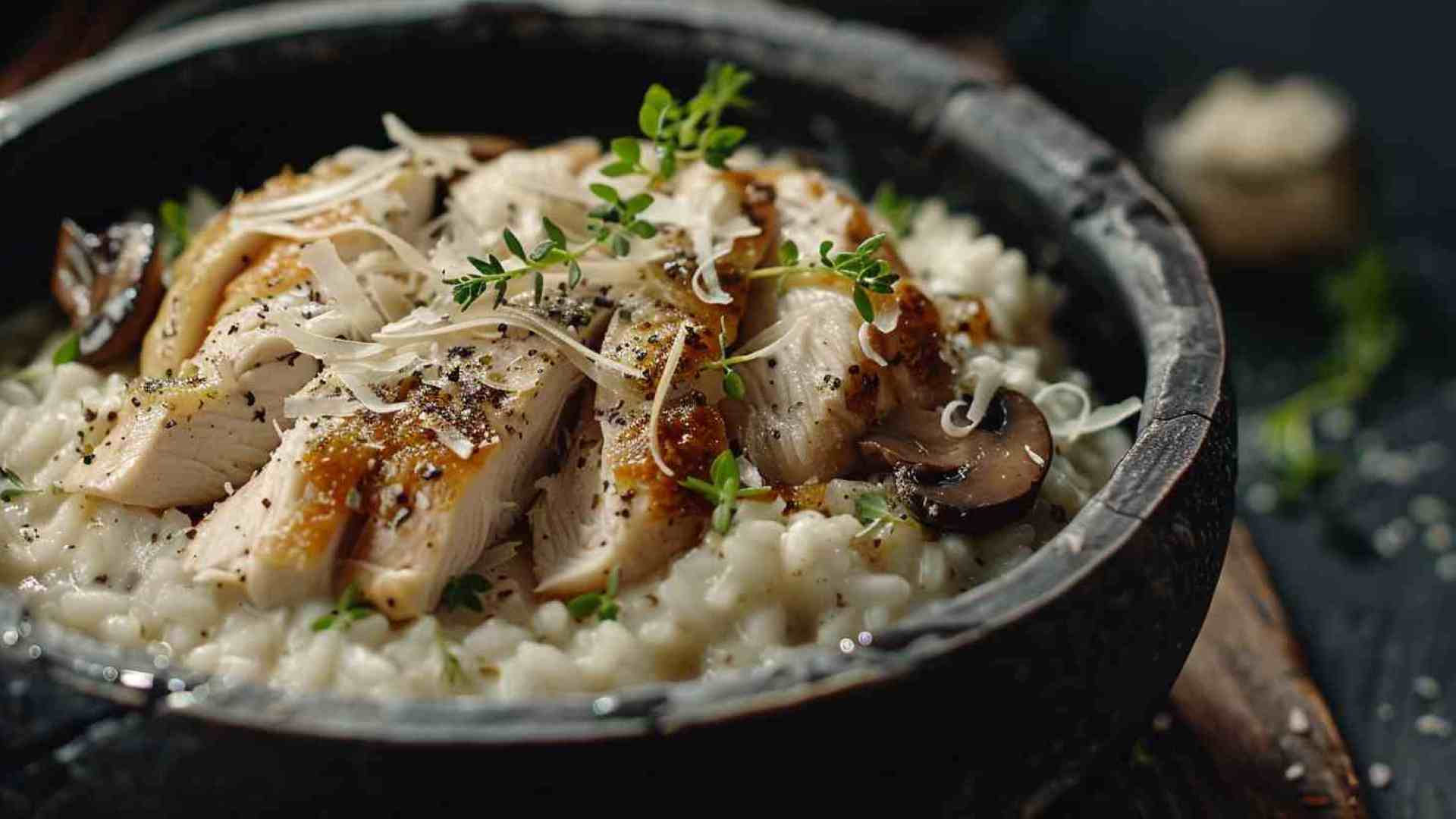 Chicken and Mushroom Risotto Bake (8)