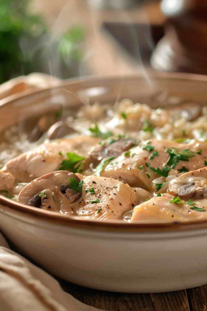 Chicken And Mushroom Risotto