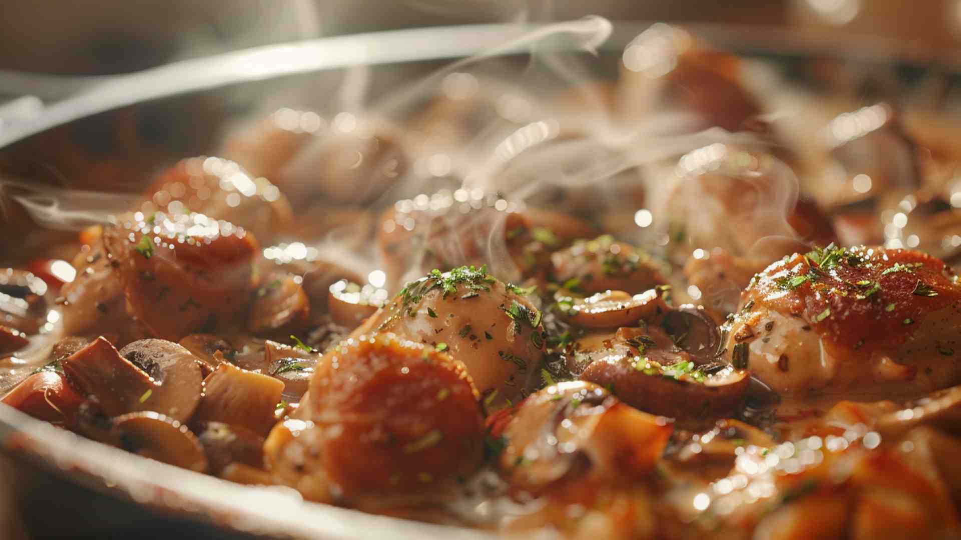 Easy Chicken Mushroom Casserole