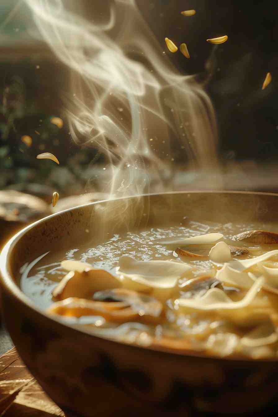 Mushroom Soup with a Splash of Sherry