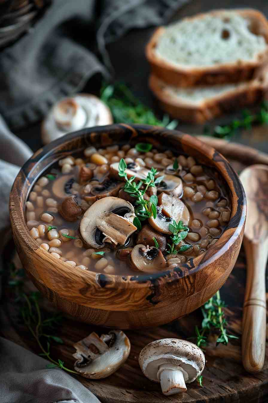 Mushroom and Barley Soup