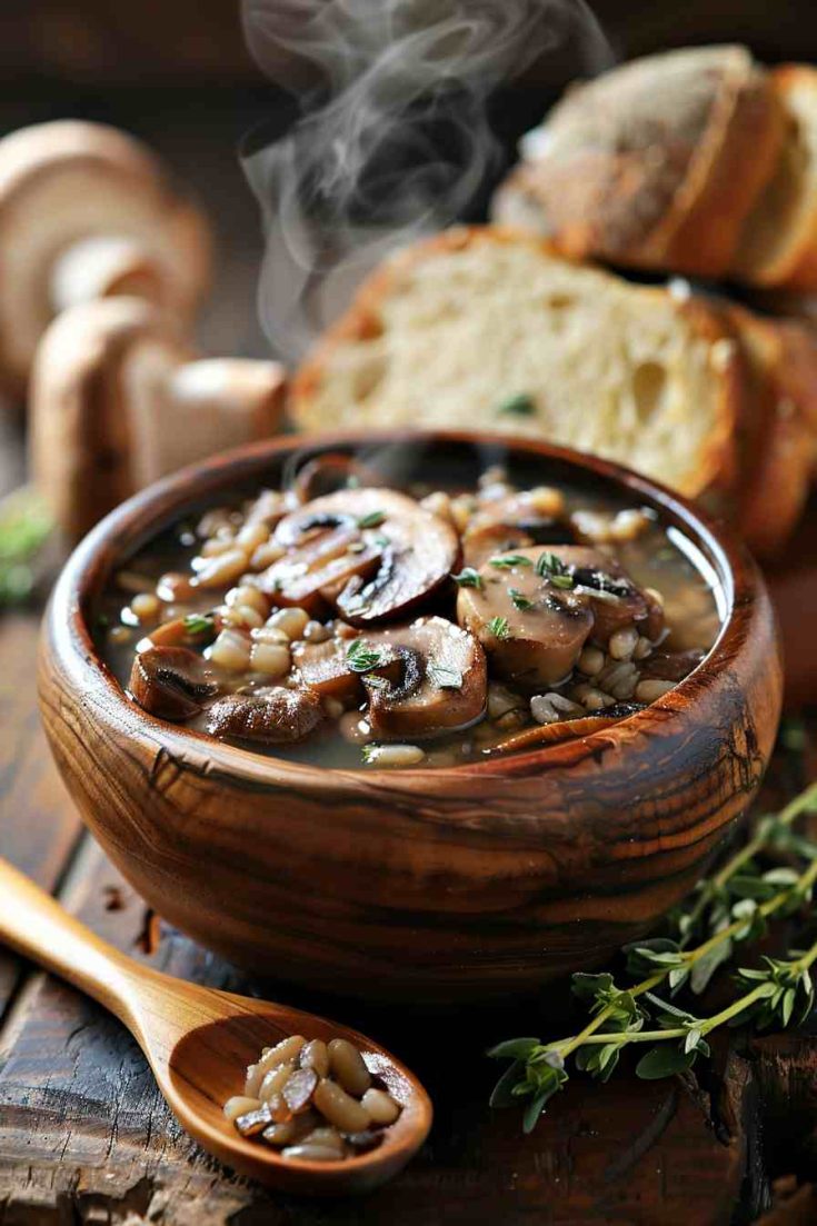 Mushroom and Barley Soup