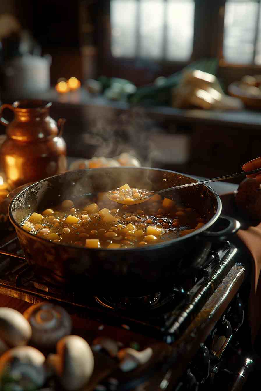 Mushroom and Barley Soup