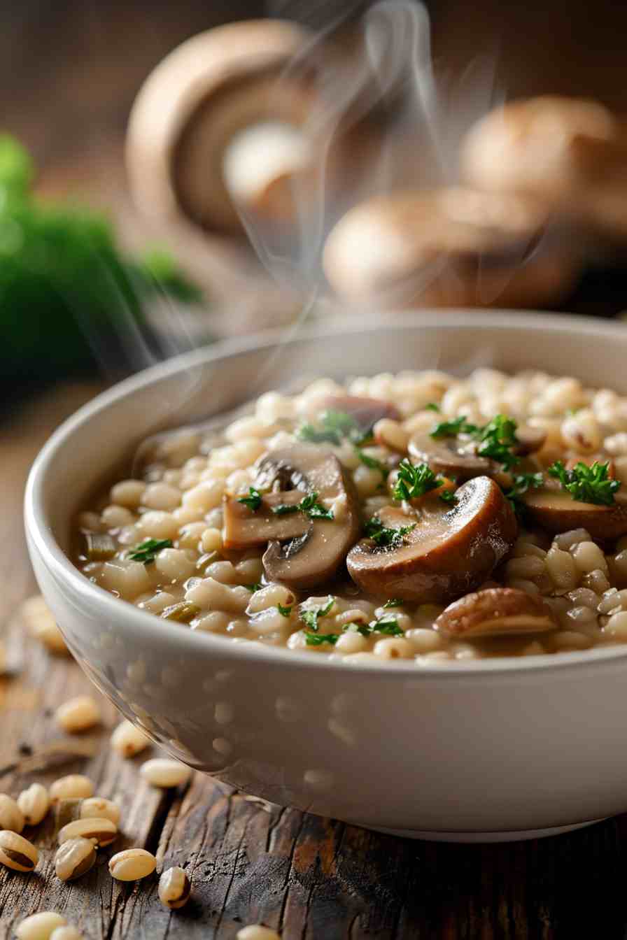 Mushroom and Barley Soup