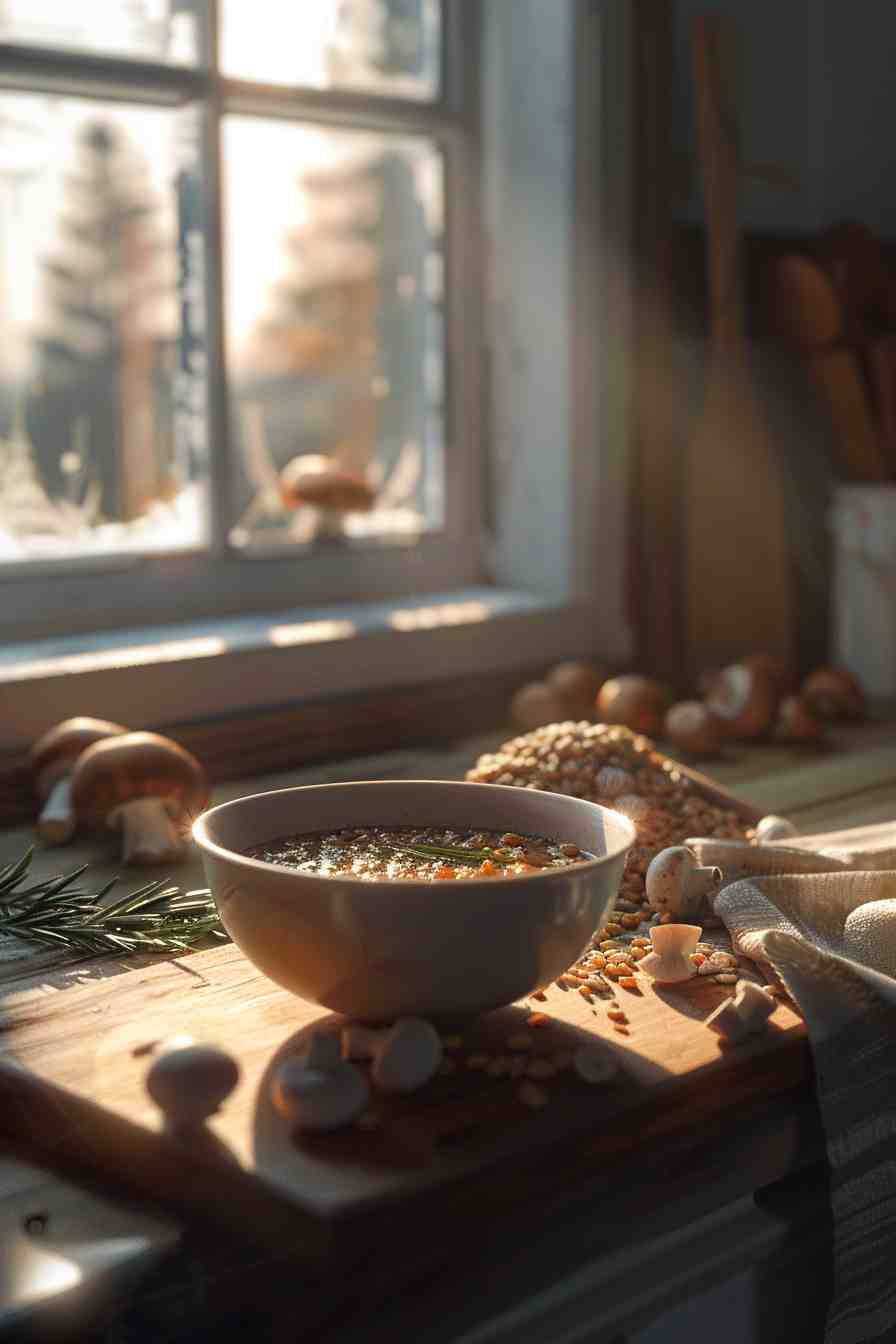 Mushroom and Barley Soup