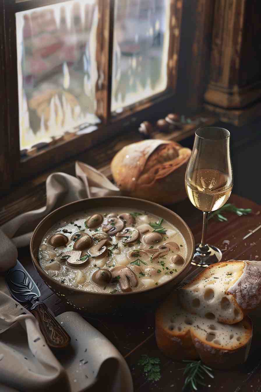 Rich & Savory Mushroom Soup