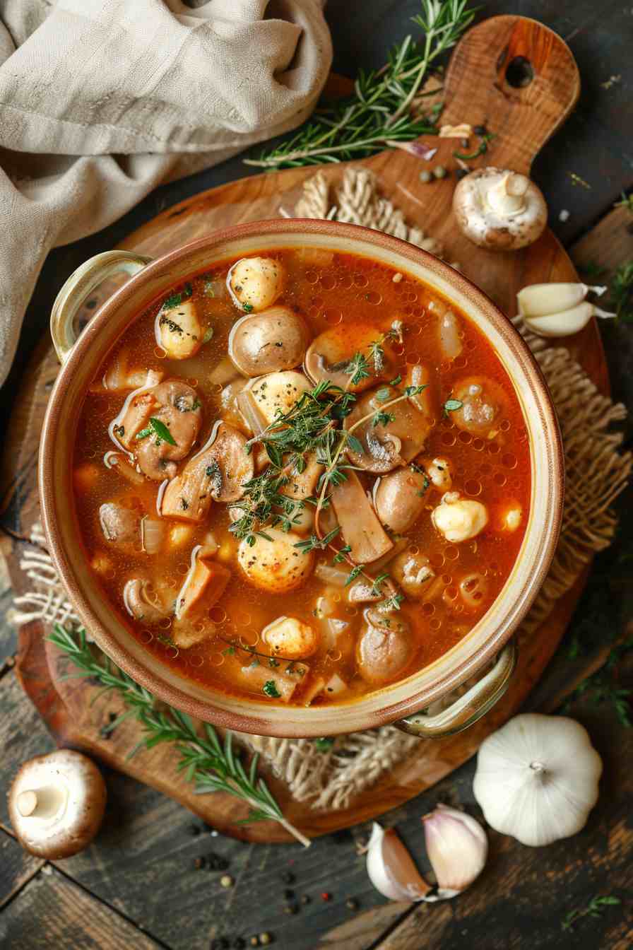 Rich & Savory Mushroom Soup