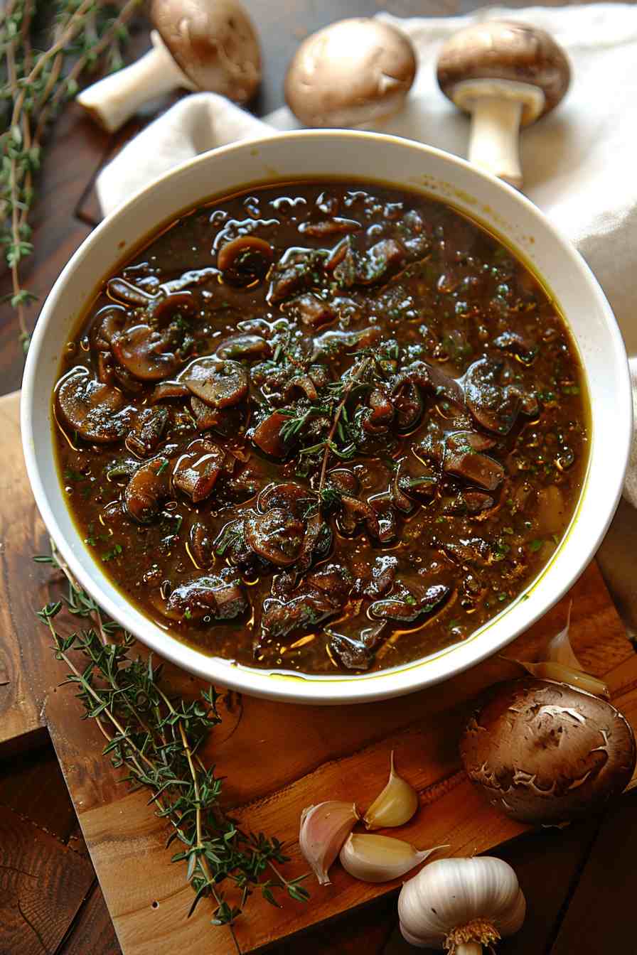 Rich & Savory Mushroom Soup