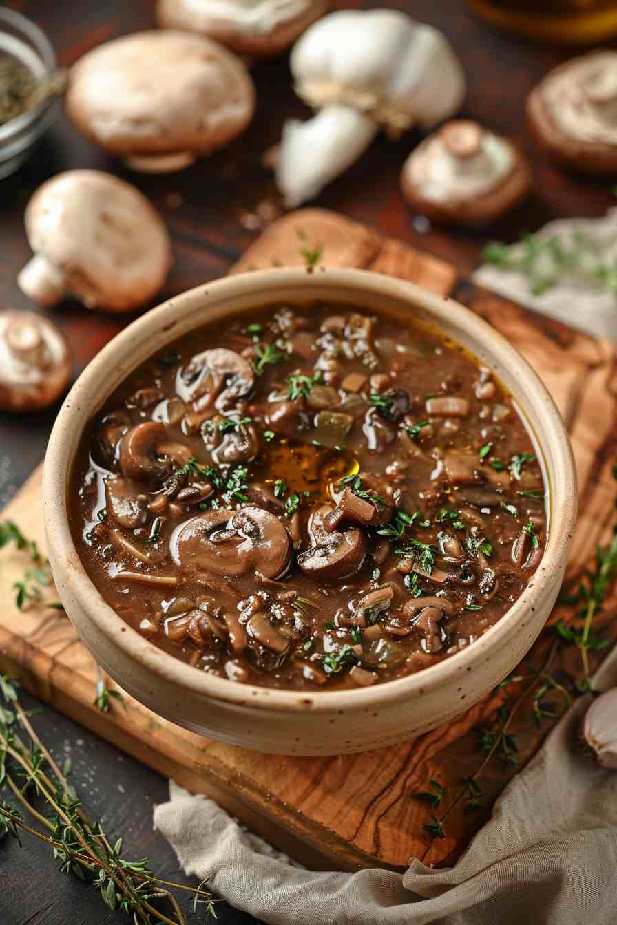 Rich & Savory Mushroom Soup