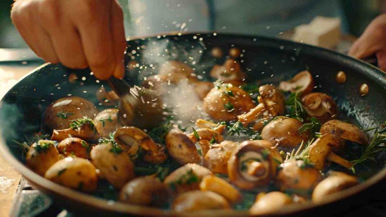 Sautéed Mushrooms with Garlic and Herbs