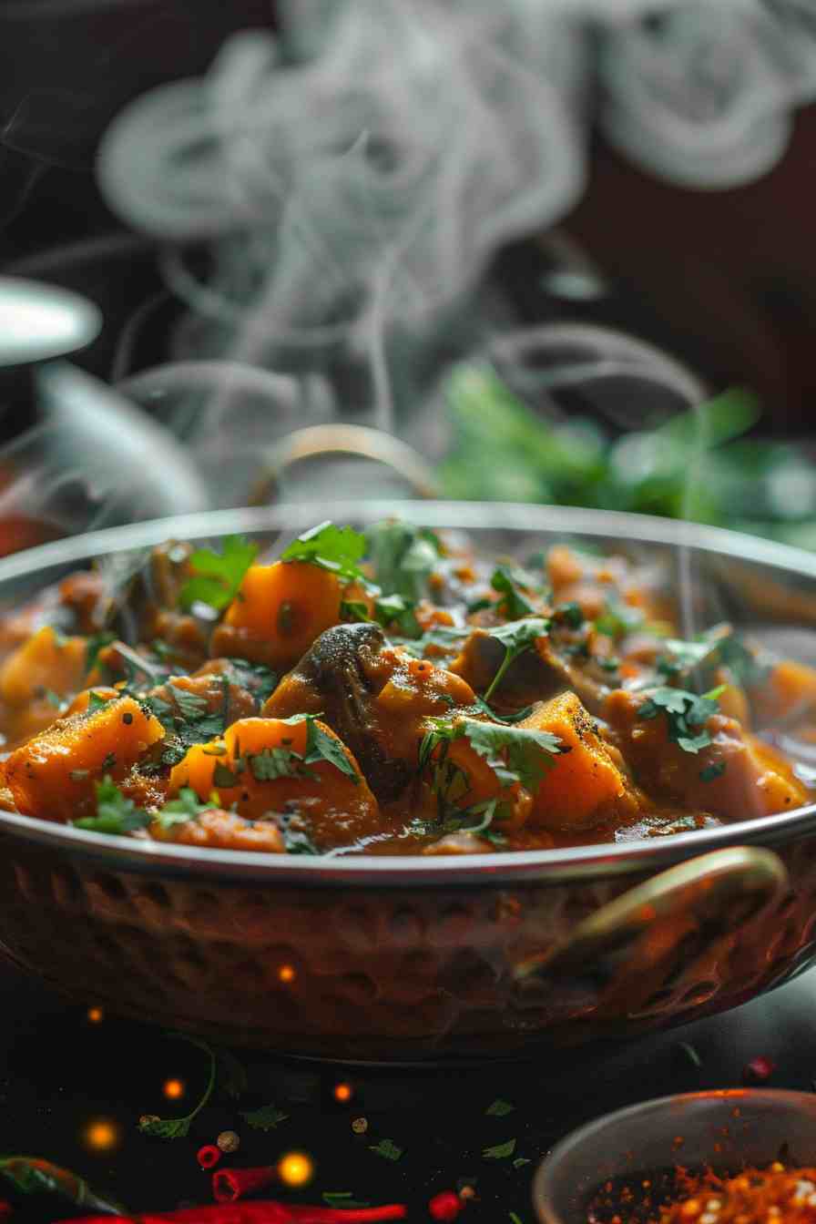 Vegan Mushroom and Sweet Potato Curry Vegan Mushroom and Sweet Potato Curry
