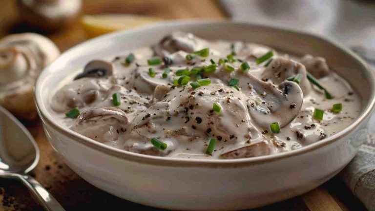 Vegan Mushroom Stroganoff