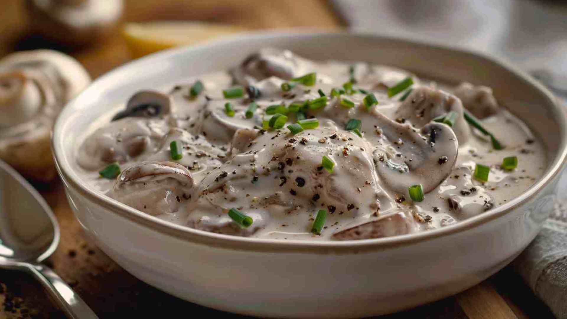 Vegan Mushroom Stroganoff
