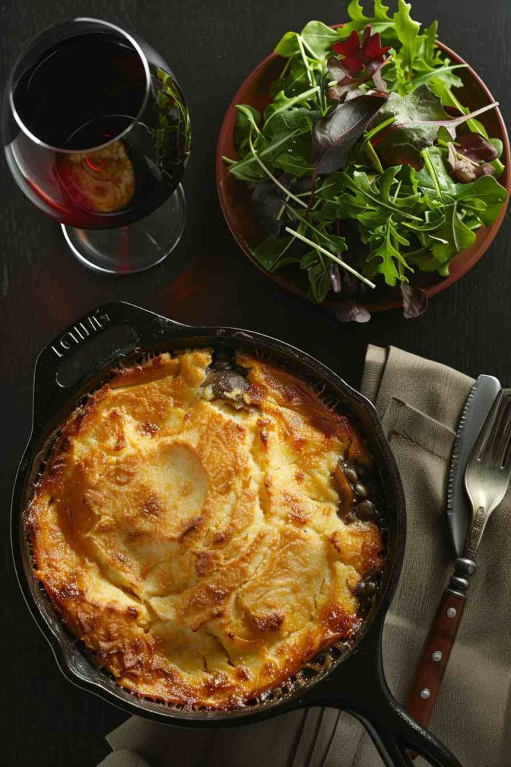 Mushroom and Lentil Shepherd’s Pie