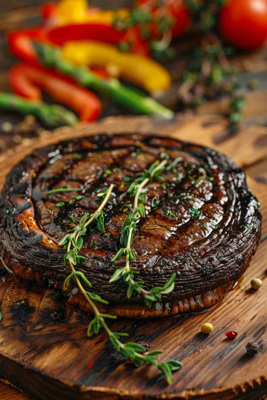Grilled Portobello Mushroom Steaks Grilled Portobello Mushroom Steaks