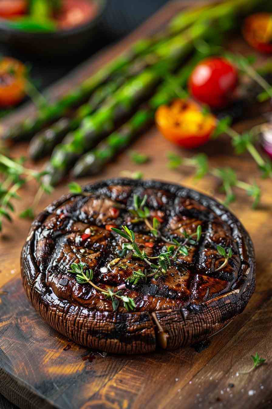 Grilled Portobello Mushroom Steaks Grilled Portobello Mushroom Steaks