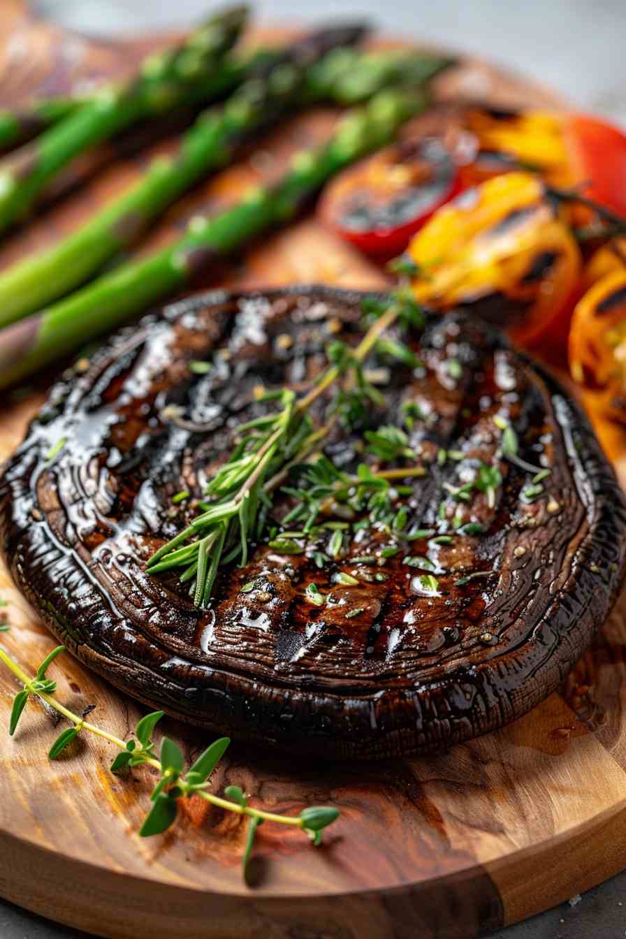 Grilled Portobello Mushroom Steaks Grilled Portobello Mushroom Steaks