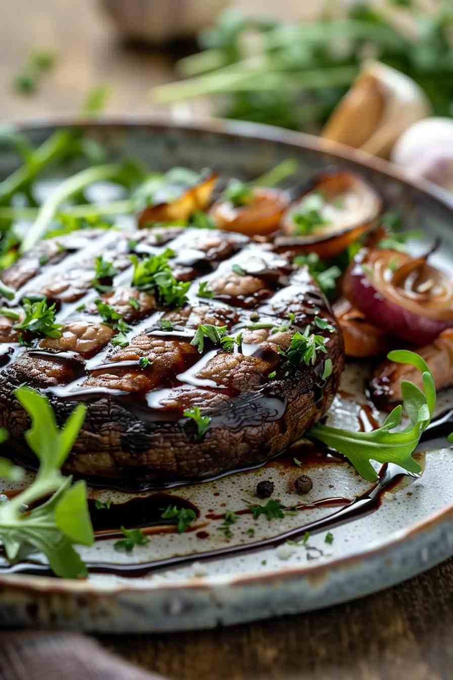 Grilled Portobello Mushroom Steaks Grilled Portobello Mushroom Steaks