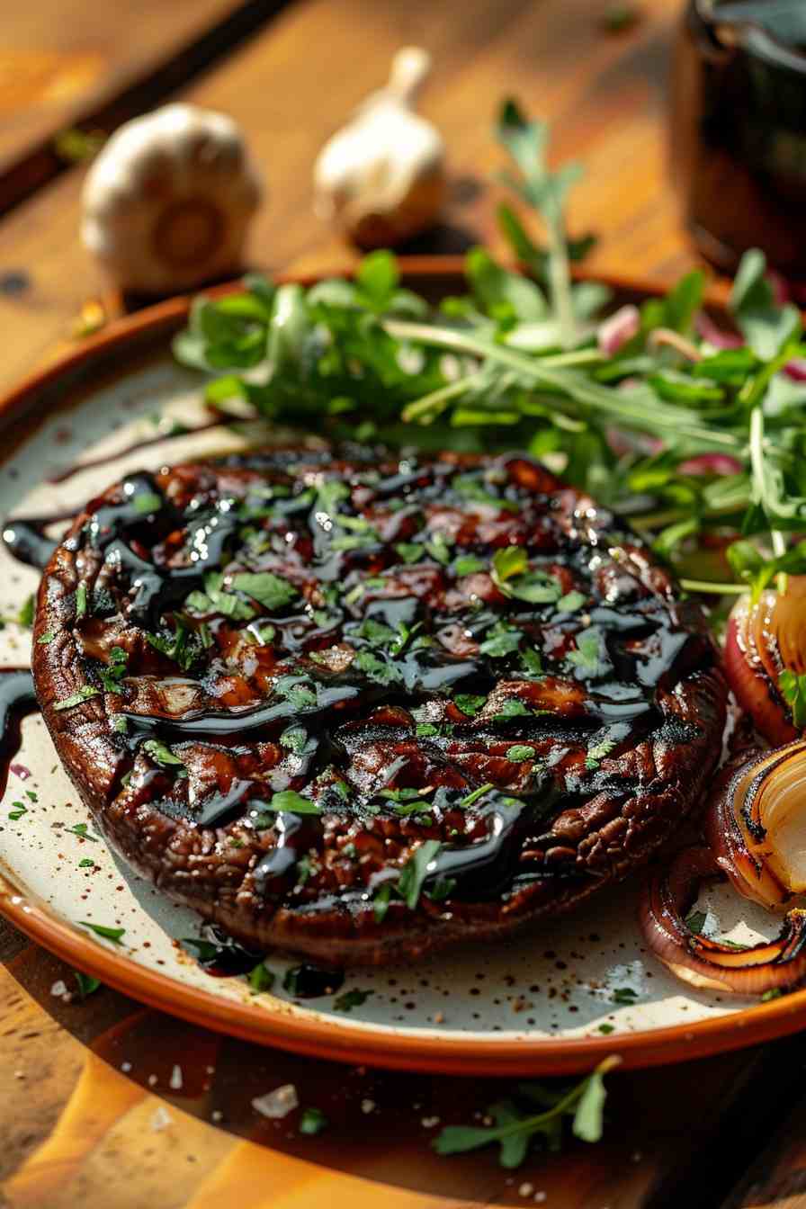 Grilled Portobello Mushroom Steaks Grilled Portobello Mushroom Steaks