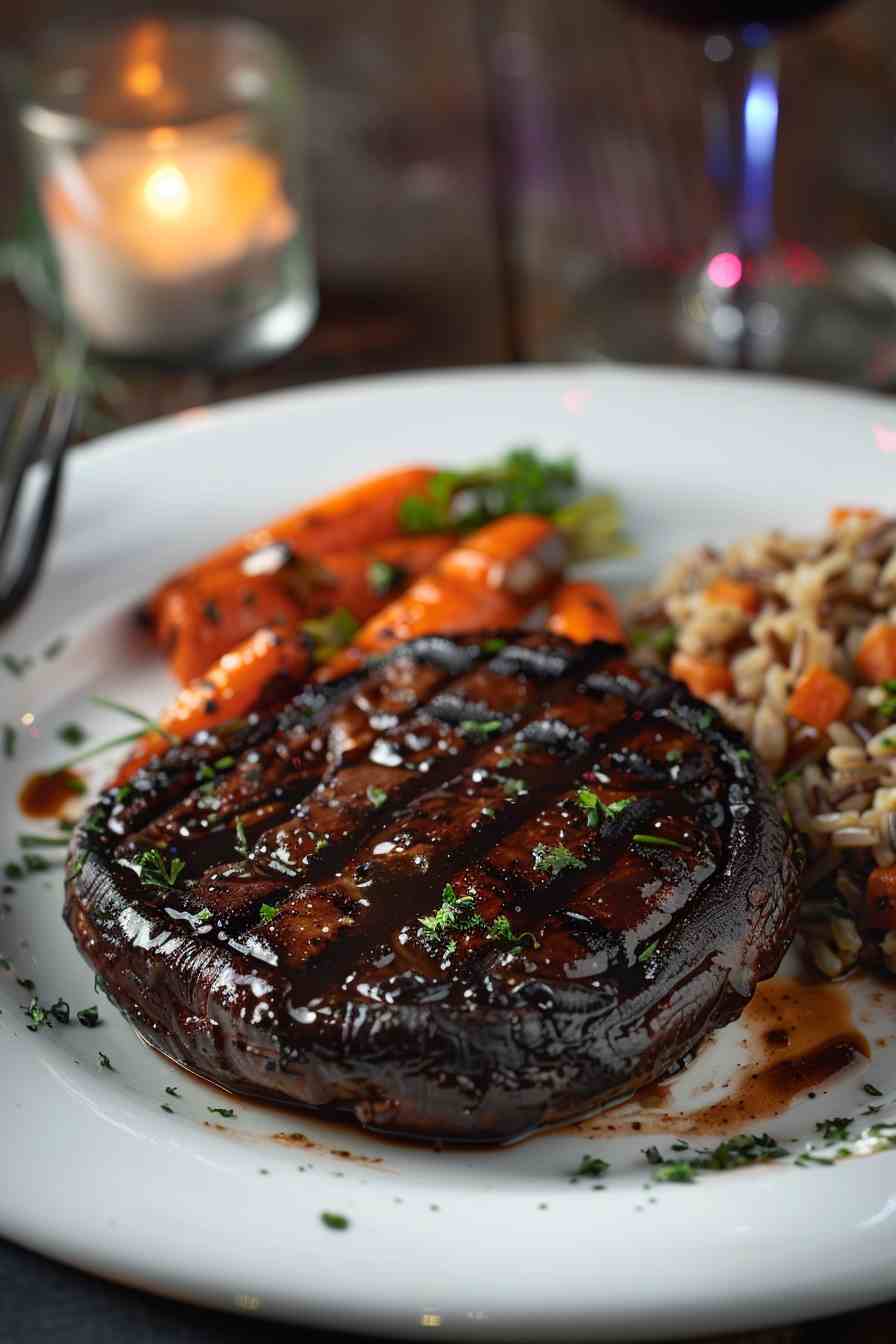 Grilled Portobello Mushroom Steaks Grilled Portobello Mushroom Steaks