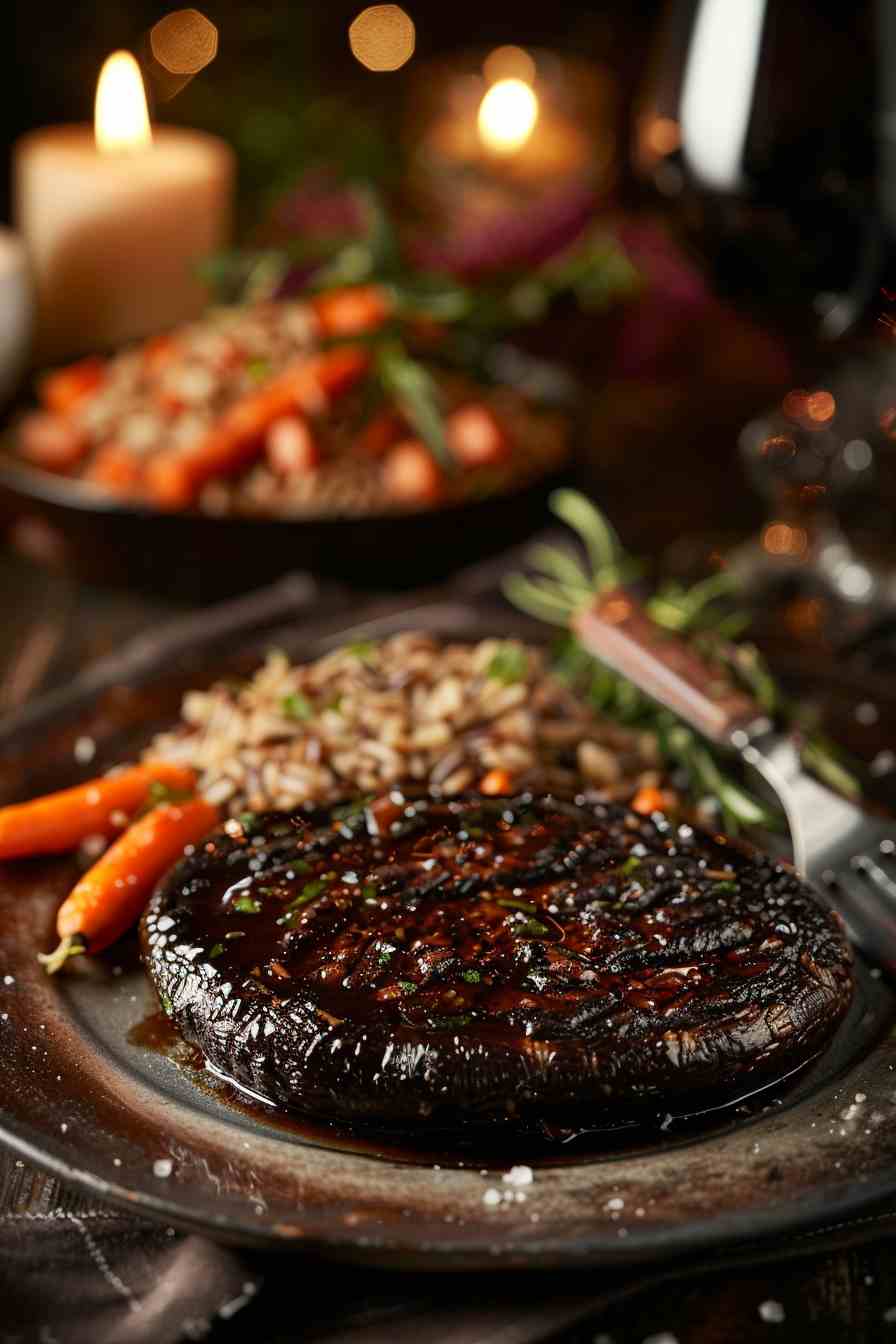 Grilled Portobello Mushroom Steaks Grilled Portobello Mushroom Steaks