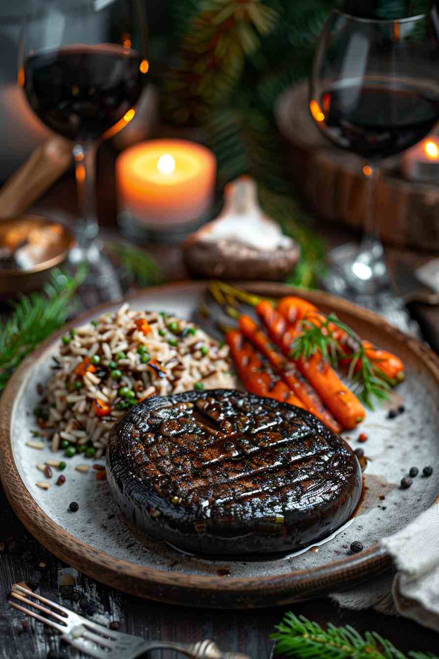 Grilled Portobello Mushroom Steaks Grilled Portobello Mushroom Steaks