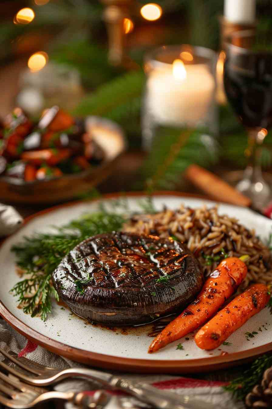 Grilled Portobello Mushroom Steaks Grilled Portobello Mushroom Steaks