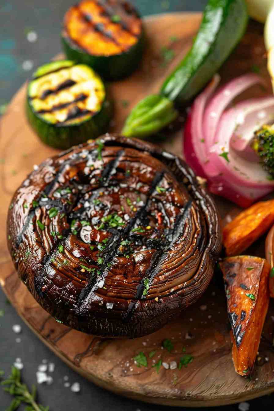 Grilled Portobello Mushroom Steaks Grilled Portobello Mushroom Steaks