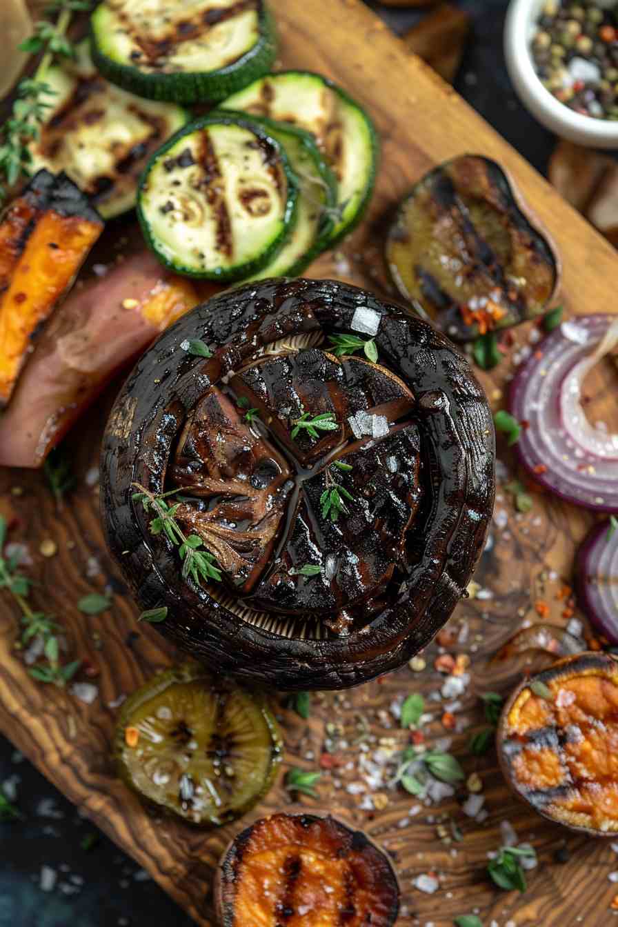 Grilled Portobello Mushroom Steaks Grilled Portobello Mushroom Steaks