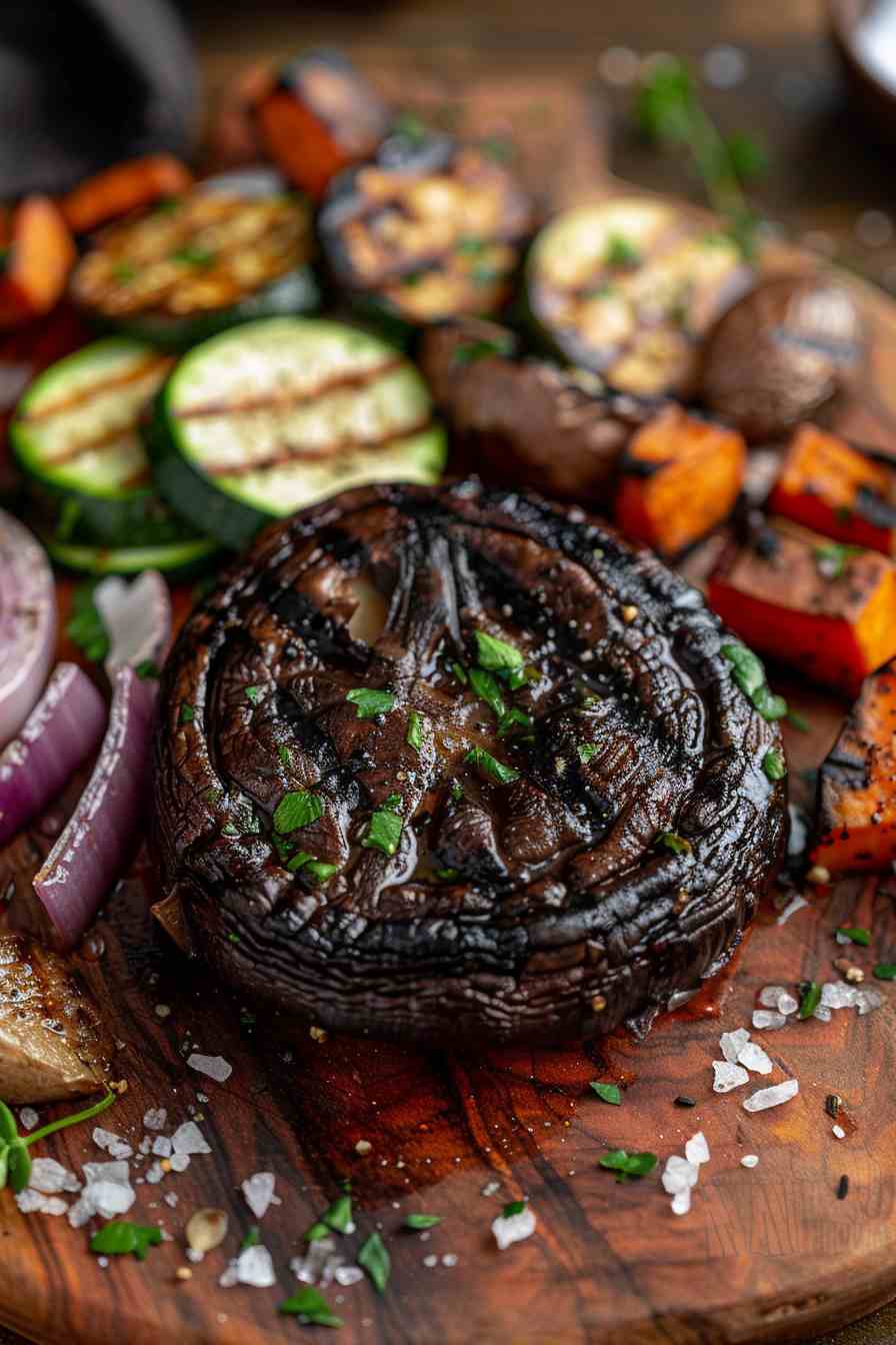 Grilled Portobello Mushroom Steaks Grilled Portobello Mushroom Steaks