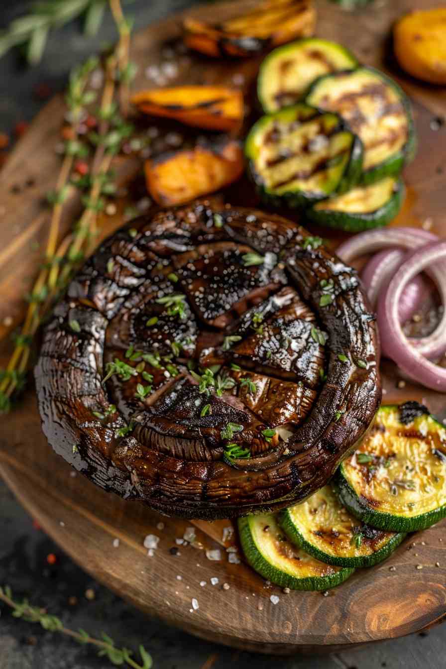 Grilled Portobello Mushroom Steaks Grilled Portobello Mushroom Steaks