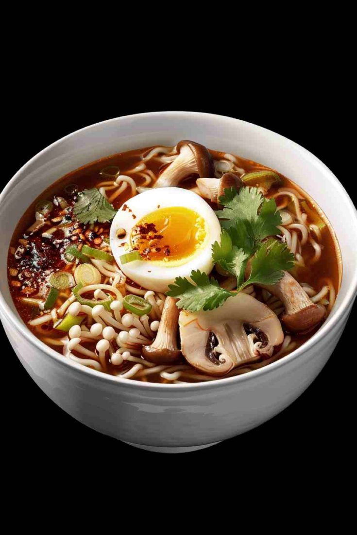 Asian Mushroom Ramen Bowls