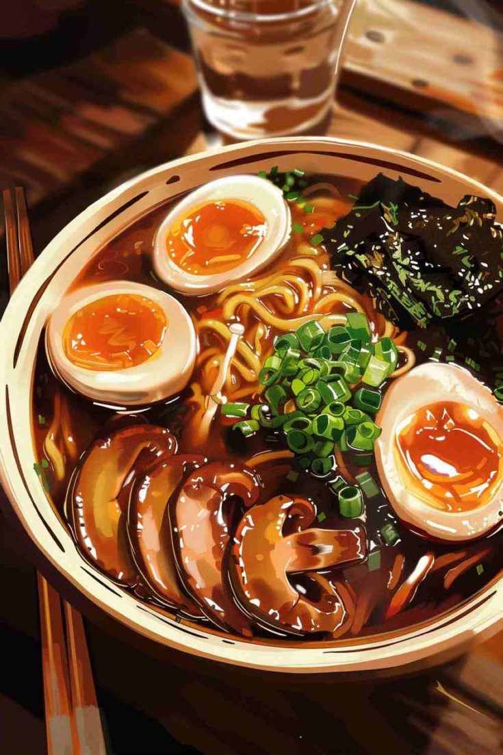 Asian Mushroom Ramen Bowls