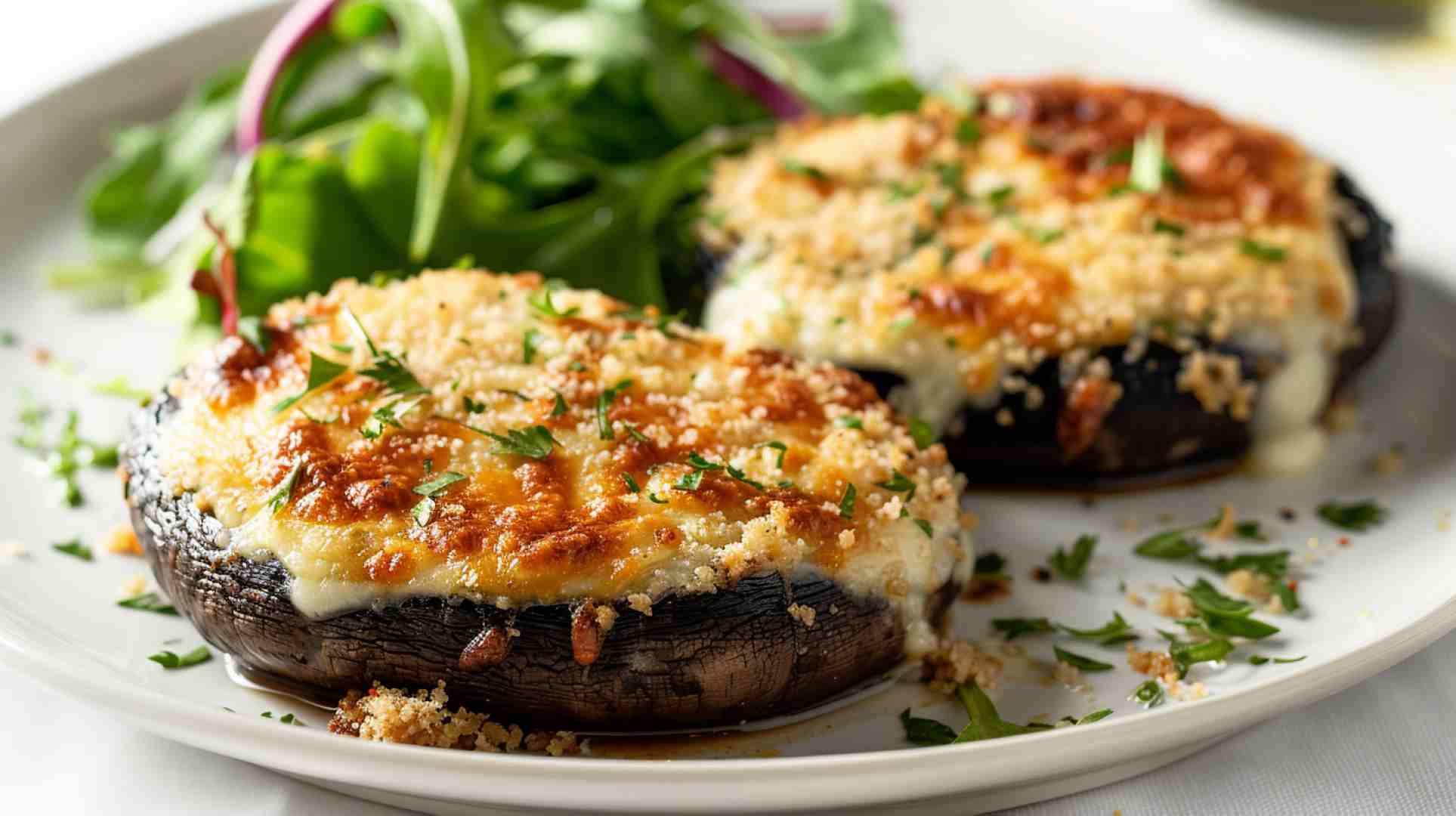 Baked Portobello Mushroom Caps