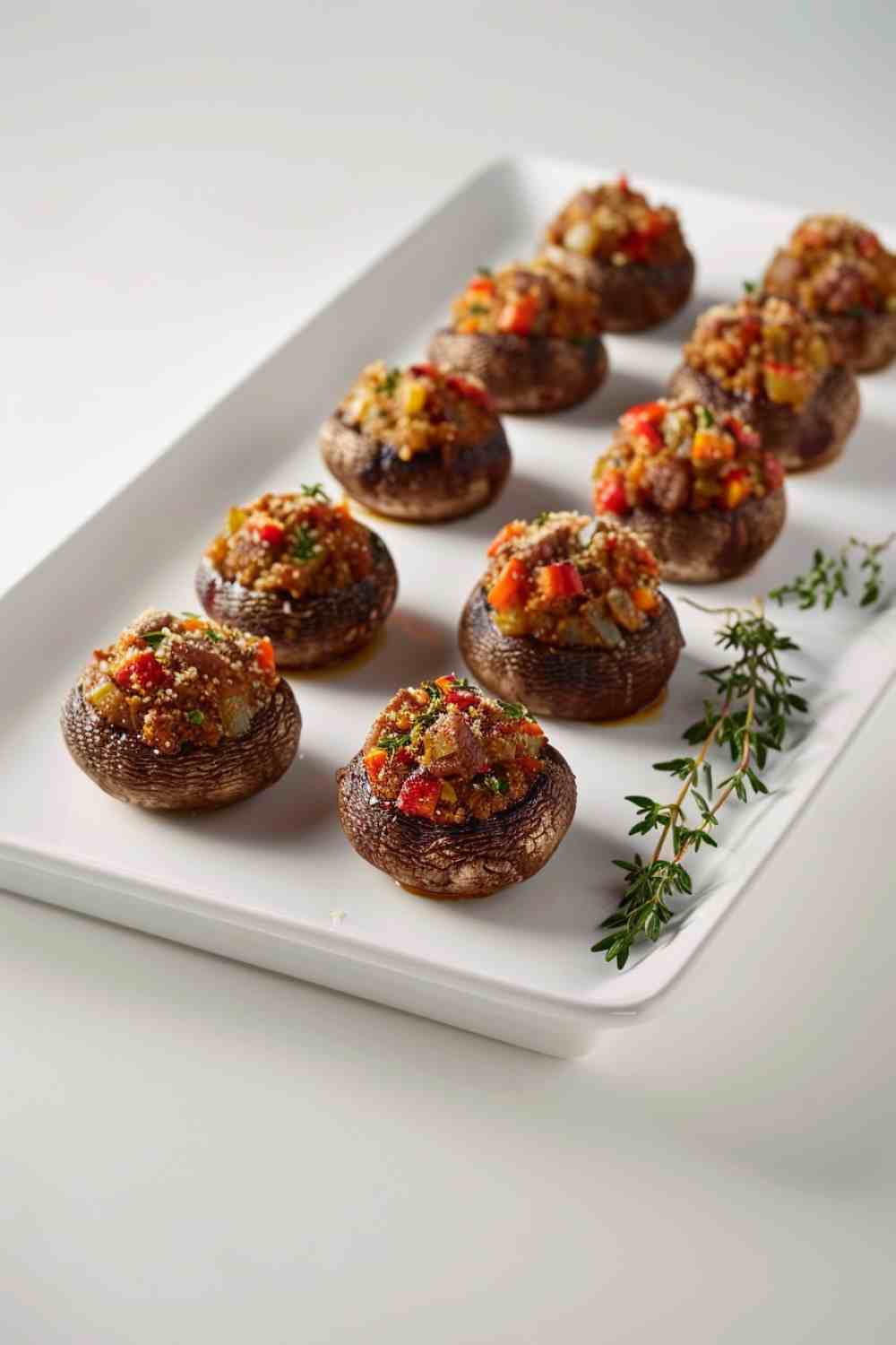 Cajun-Style Stuffed Mushrooms