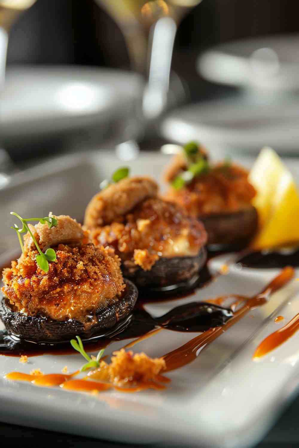 Cajun-Style Stuffed Mushrooms