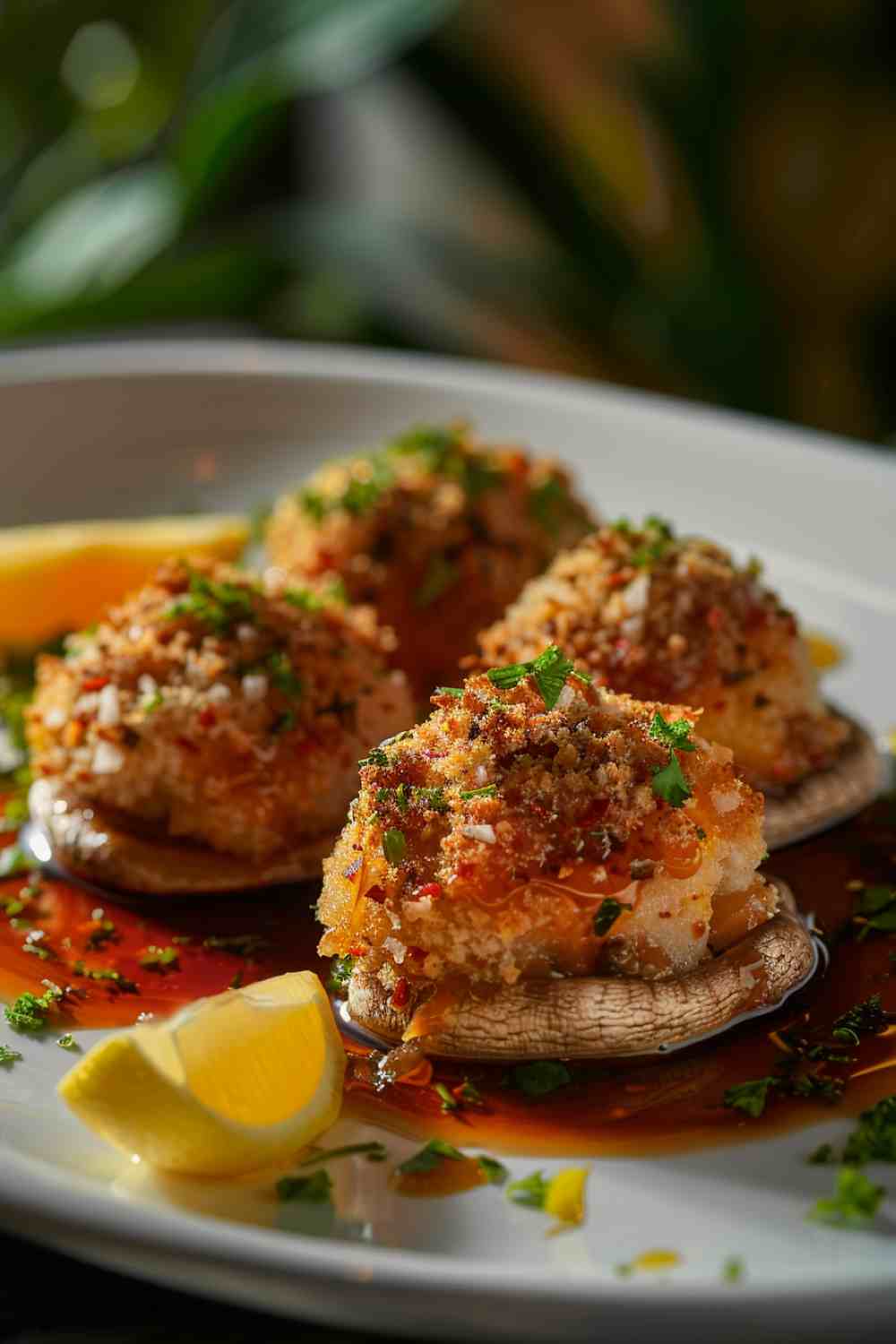 Cajun-Style Stuffed Mushrooms