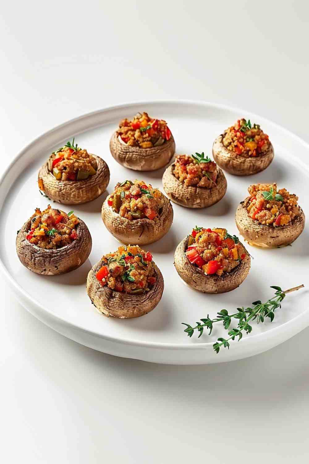 Cajun-Style Stuffed Mushrooms