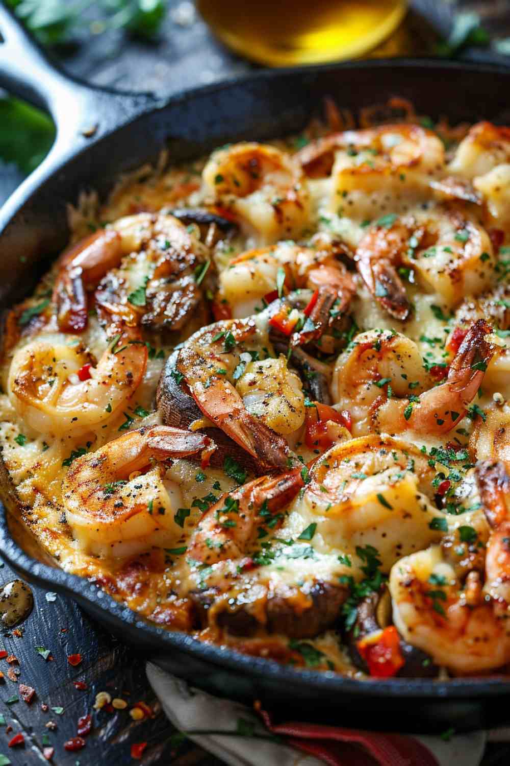 Cajun-Style Stuffed Mushrooms