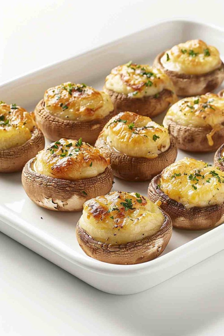 Classic Garlic Stuffed Mushrooms