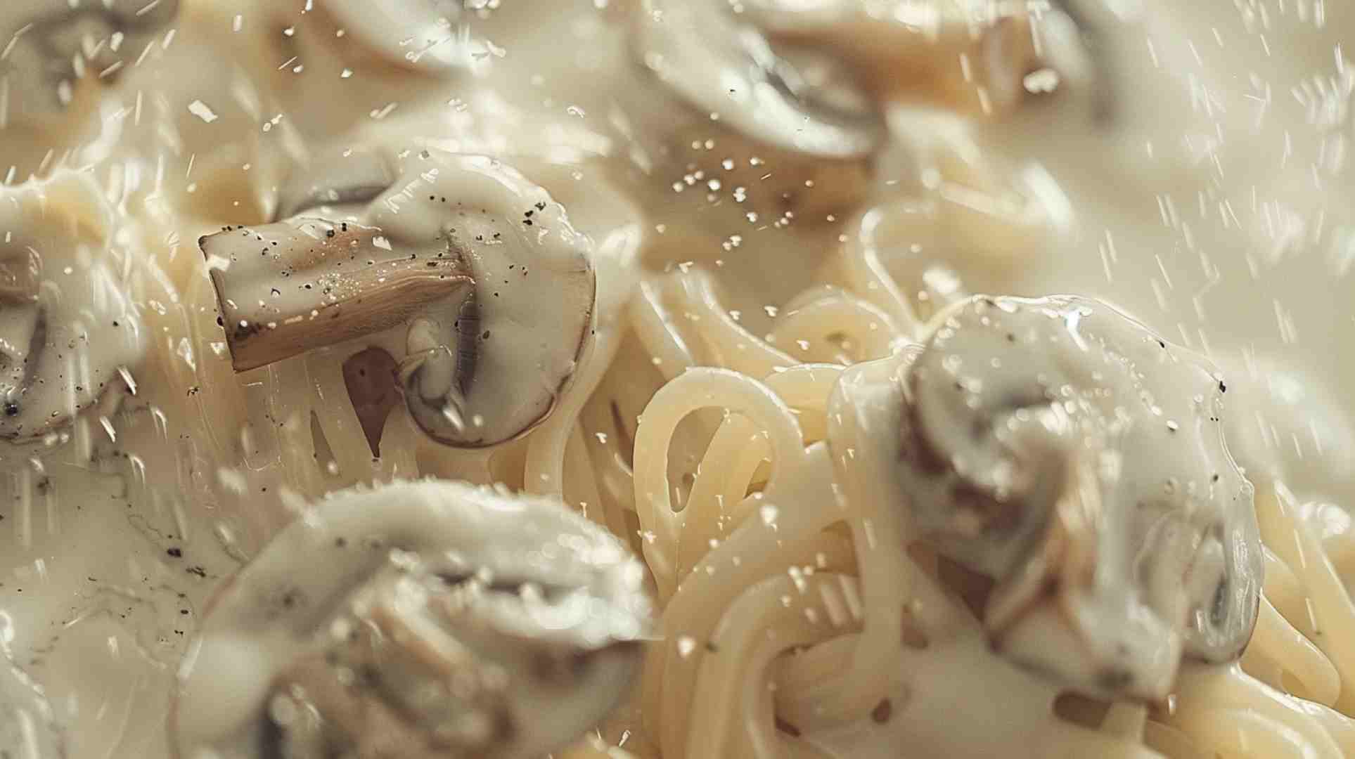 Creamy Garlic Mushroom Pasta