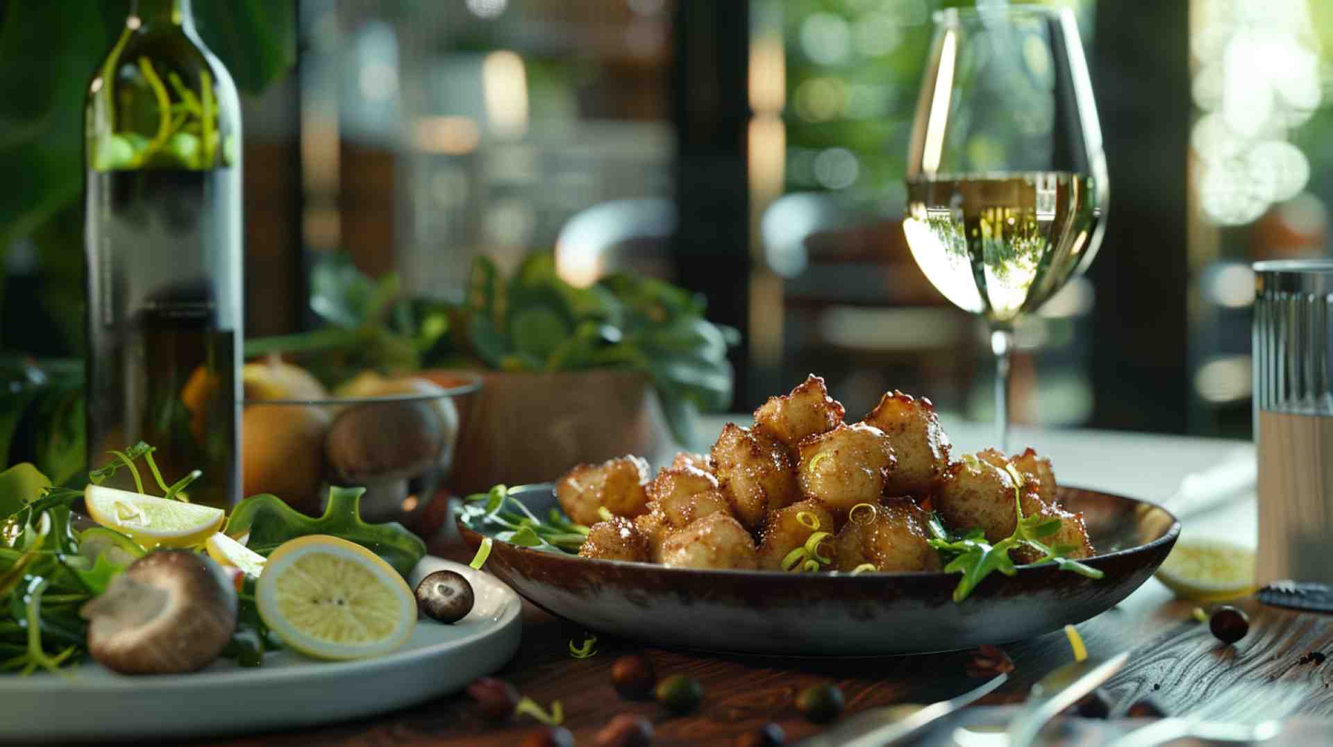 Easy Fried Mushrooms with Lemon Zest