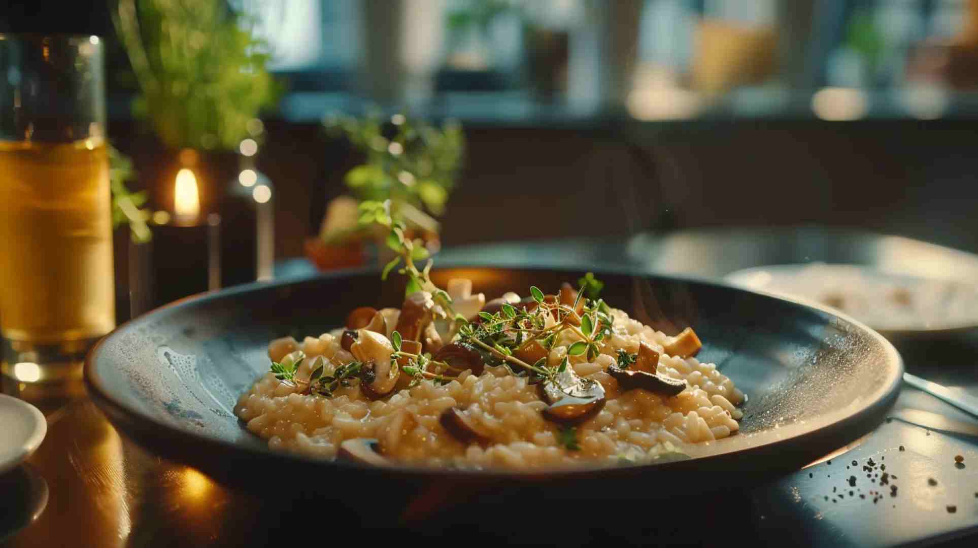 Easy Mushroom Risotto